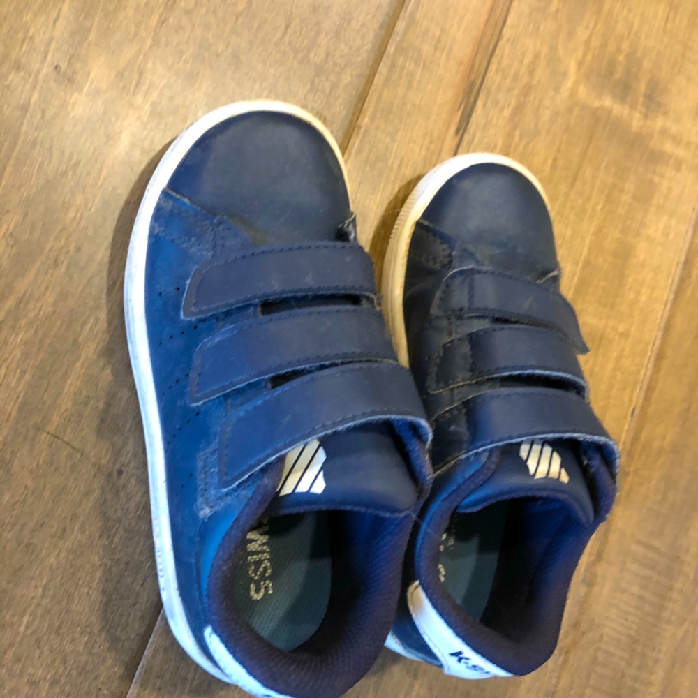 Toddler boys 11.5 kswiss navy sneakers
